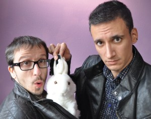 El Mag Lari fa aparèixer un conill a la xaqueta de l'Enric Lucena