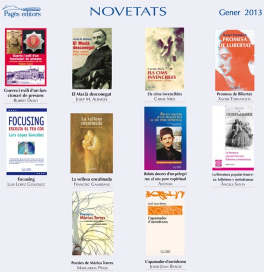 Portada butlletí gener 2013